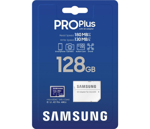 Samsung PRO Plus microSD 128GB z adapterem 180MB/s - 1476979 - zdjęcie 6